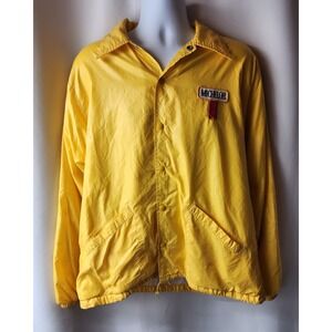 Vintage 80s Swingster Michelob Beer Nylon Jacket Adult‎ Size Medium Made In USA